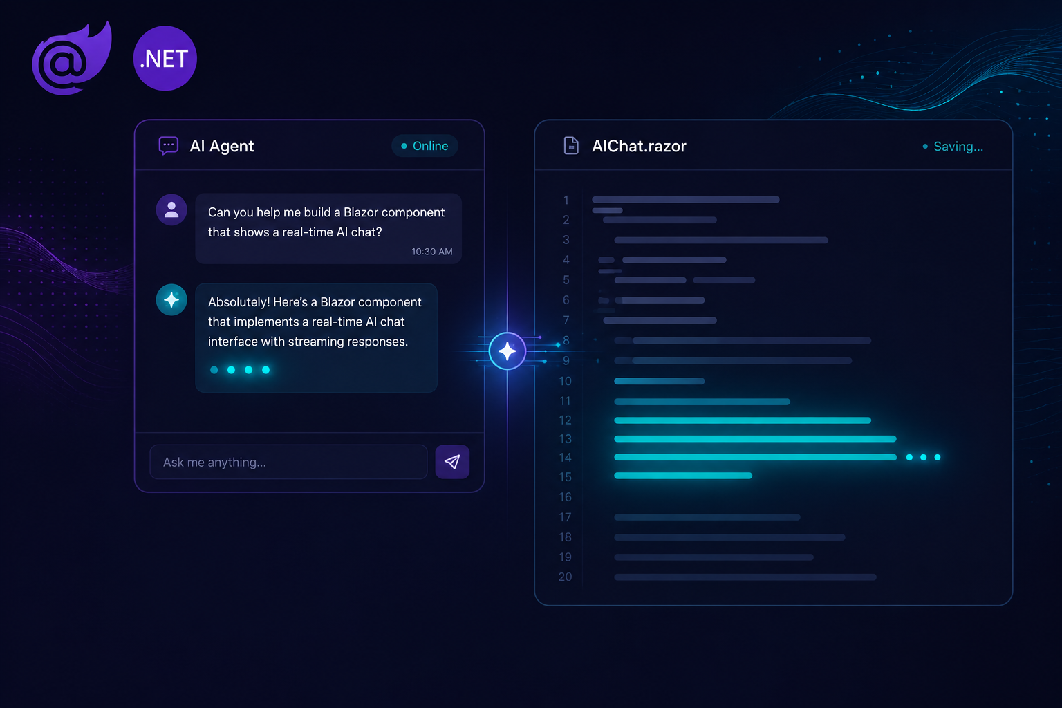 AI Agent UI with Blazor United & .NET 10 — Series Preface