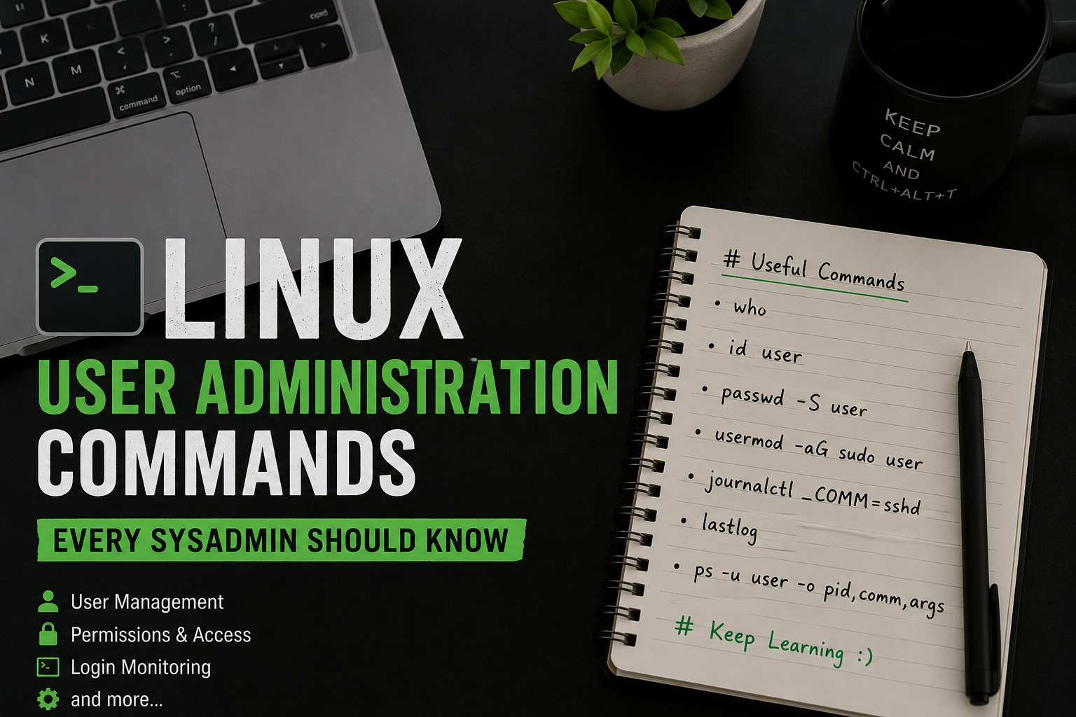 The Top Linux User Administration Commands Every DevOps Engineer Should Master