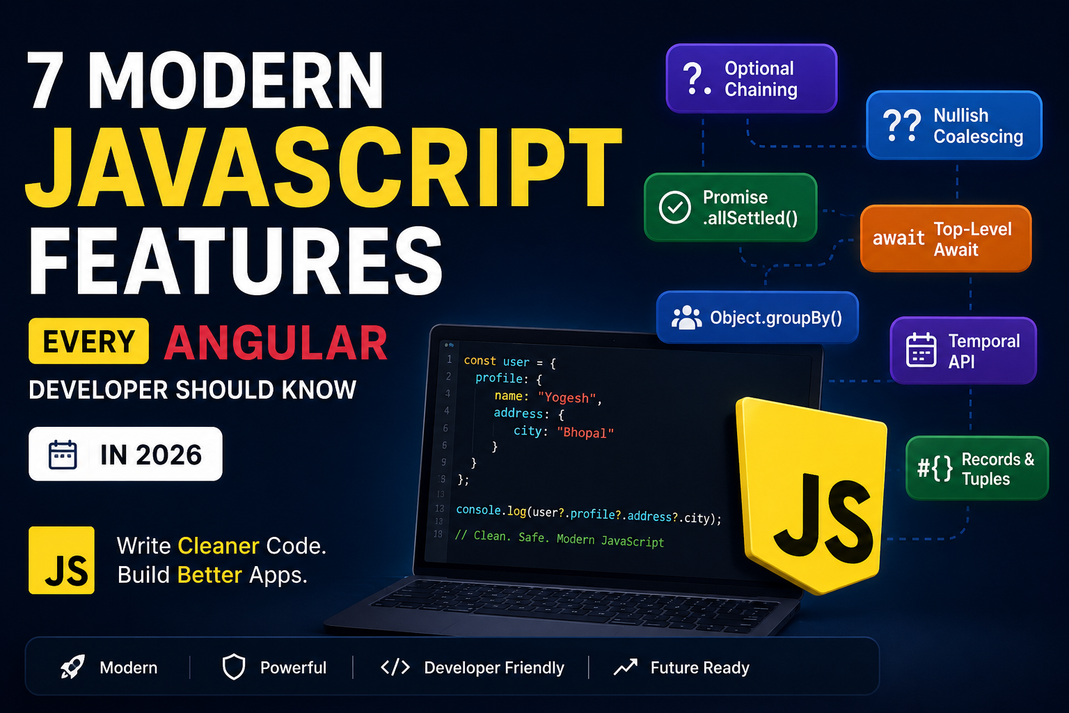 7 Modern JavaScript Features Every Angular Developer Should Know in 2026