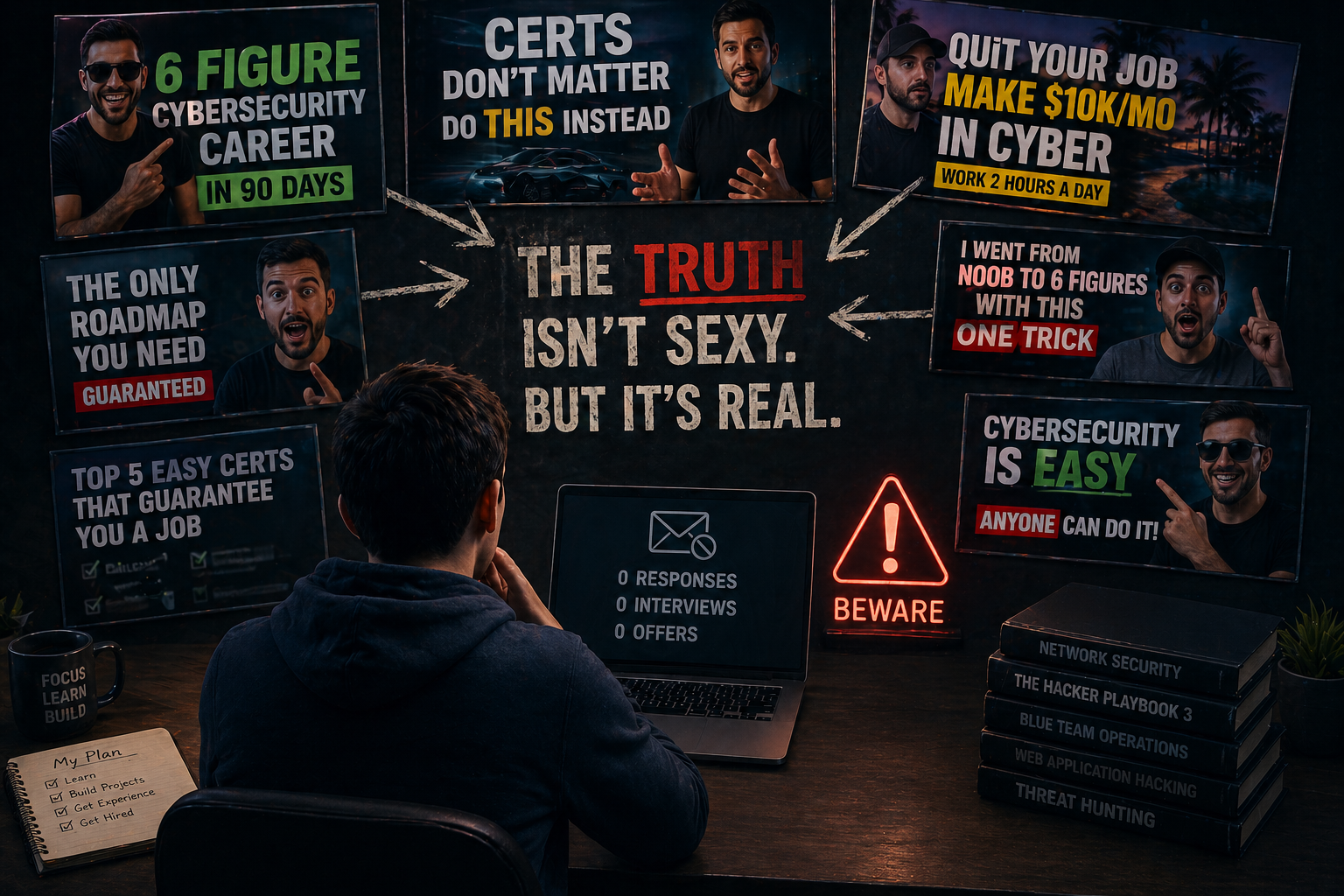 Breaking Into Cybersecurity in 2026 — A Series (Part III: The Gurus Are Lying to You)