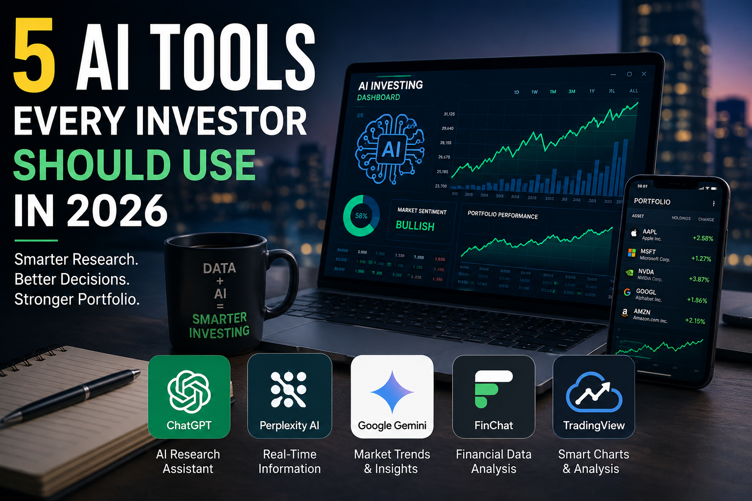 5 AI Tools Every Investor Should Use in 2026