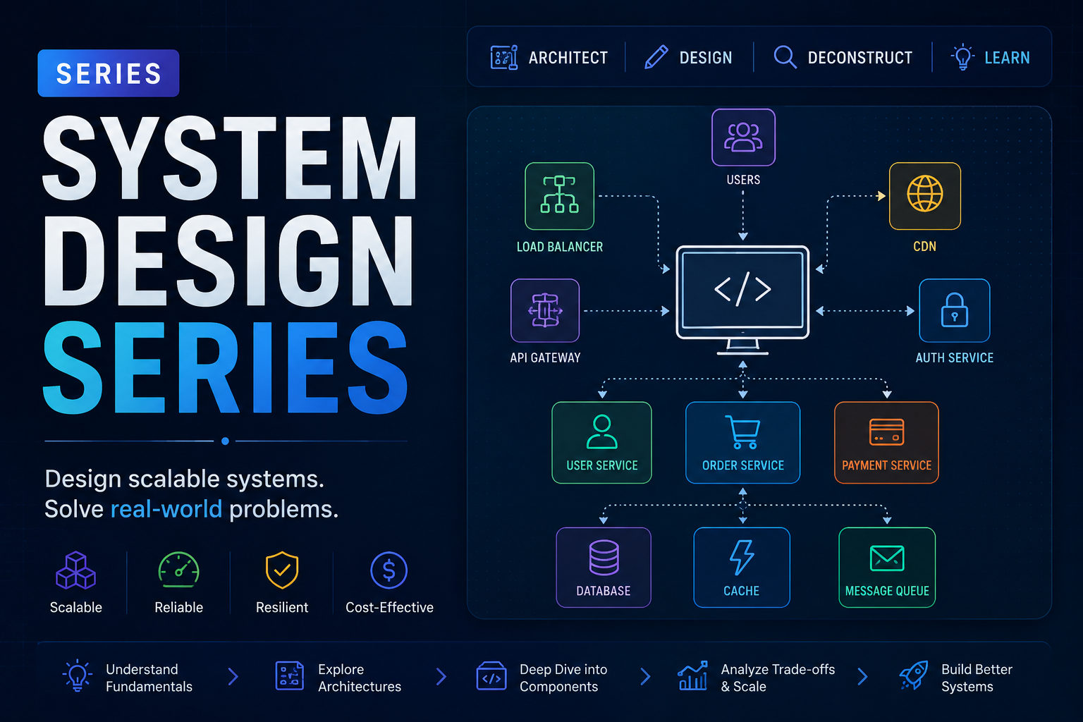 System Design Unlocked — Part 1: From One Server to Global Scale