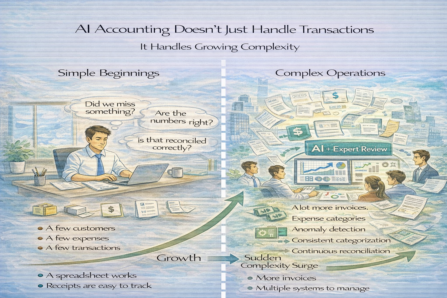 AI Accounting Doesn’t Just Handle Transactions, It Handles Growing Complexity