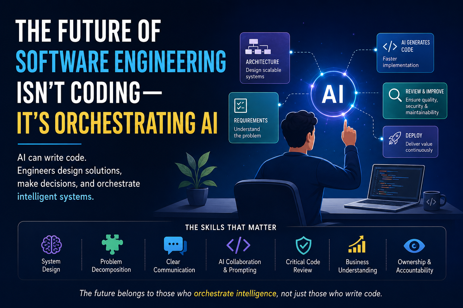 The Future of Software Engineering Isn’t Coding — It’s Orchestrating AI