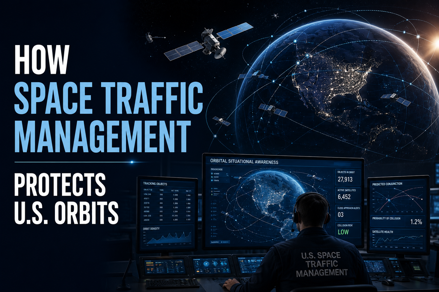 How Space Traffic Management Protects U.S. Orbits