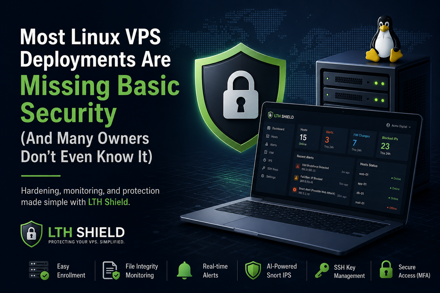 Most Linux VPS Deployments Are Missing Basic Security (And Many Owners Don’t Even Know It)