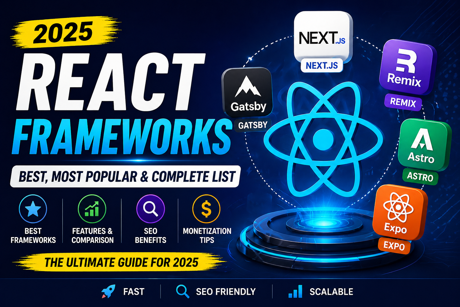 Top 7 React Frameworks You MUST Know in 2026