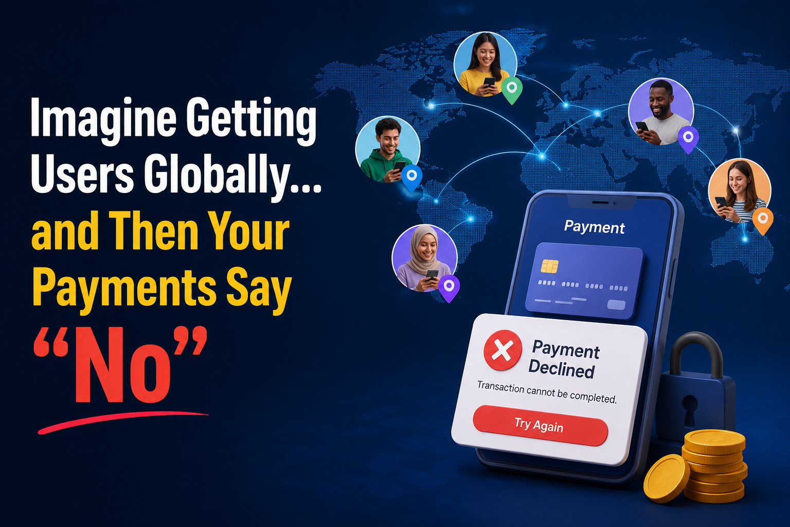 Imagine Getting Users Globally… and Then Your Payments Say “No”