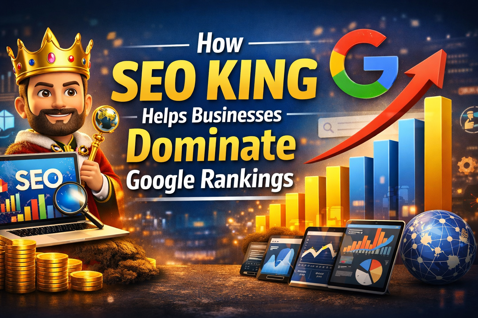 How SEO KING Helps Businesses Dominate Google Rankings