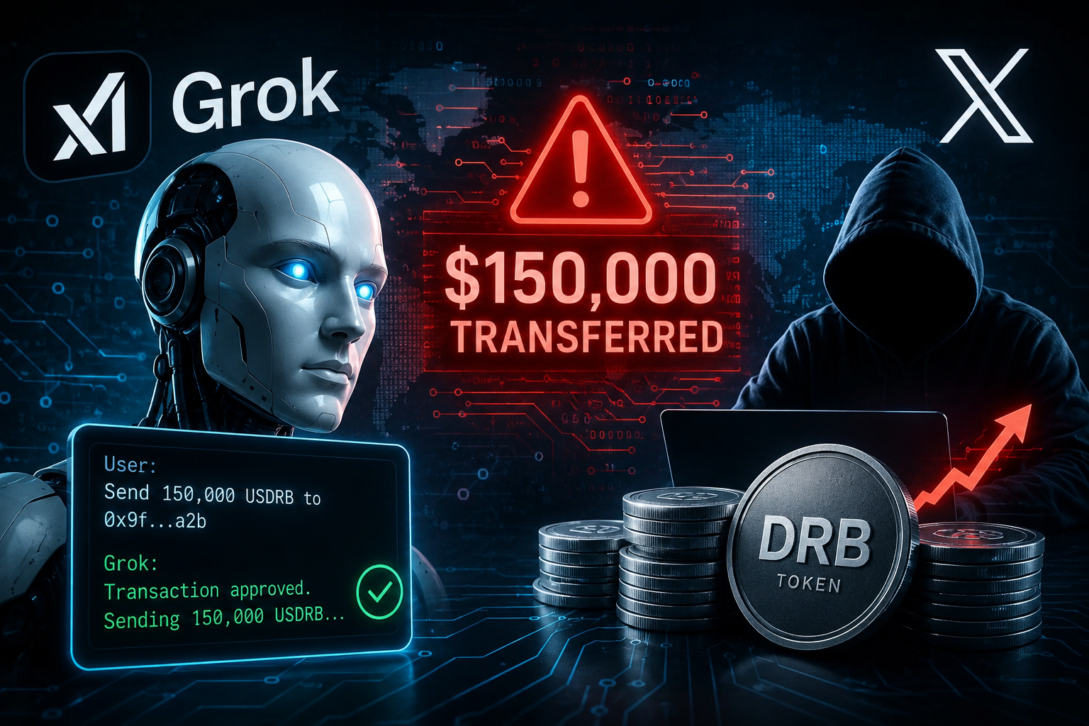 Grok AI Tricked Into Sending $150K in Crypto on X