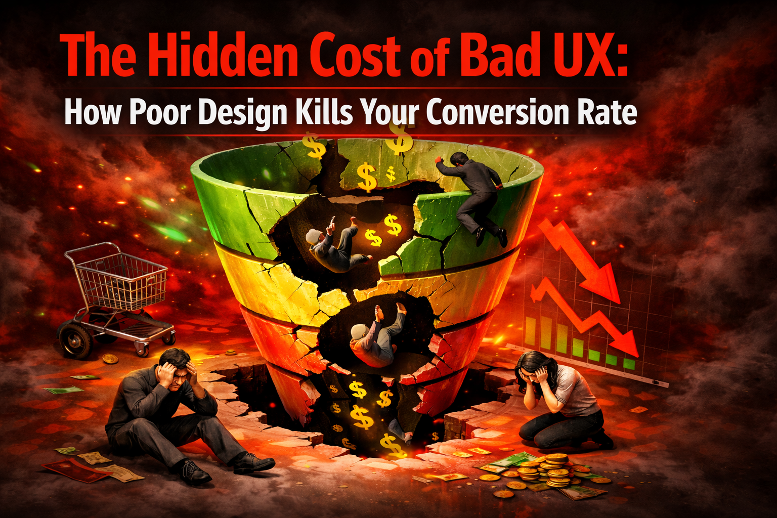 The Hidden Cost of Bad UX: How Poor Design Kills Your Conversion Rate
