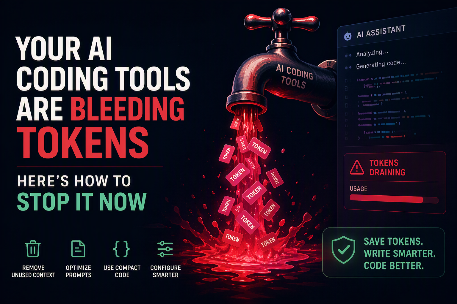 Your AI Coding Tools Are Bleeding Tokens — Here’s How to Stop It