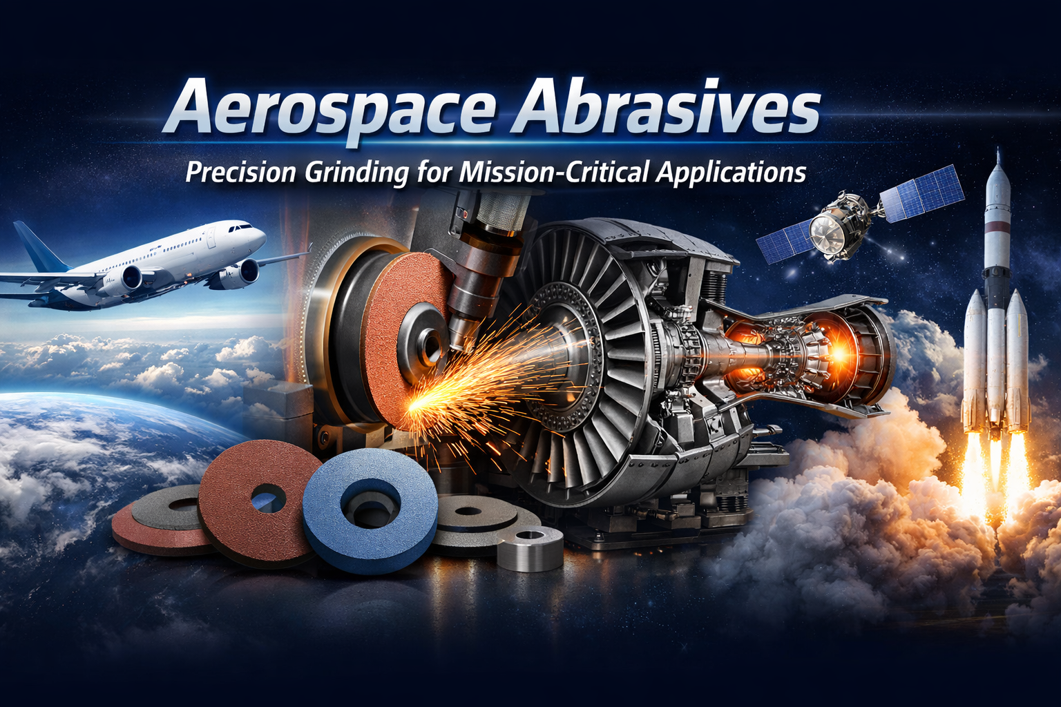 Aerospace Abrasives: Precision Grinding for Mission-Critical Applicati