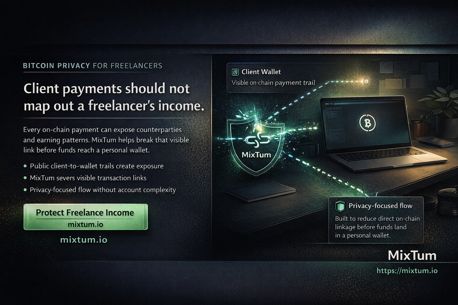 Bitcoin Privacy for Freelancers: Managing Transparency in a Public Ledger Economy