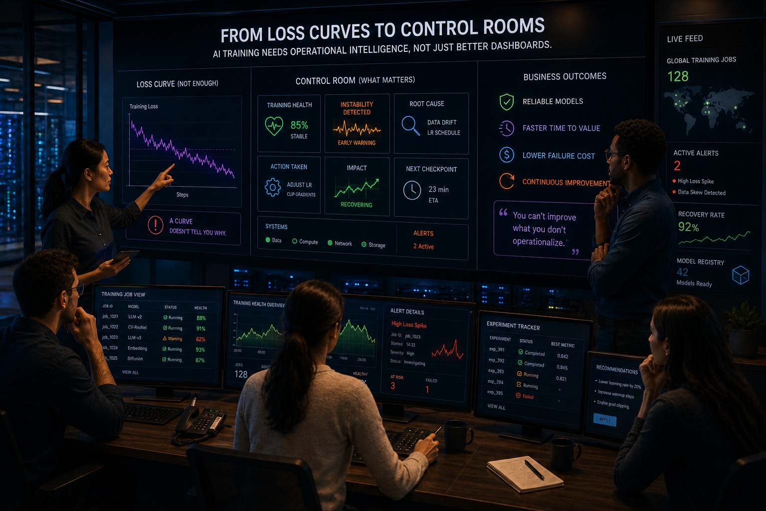 From Loss Curves to Control Rooms