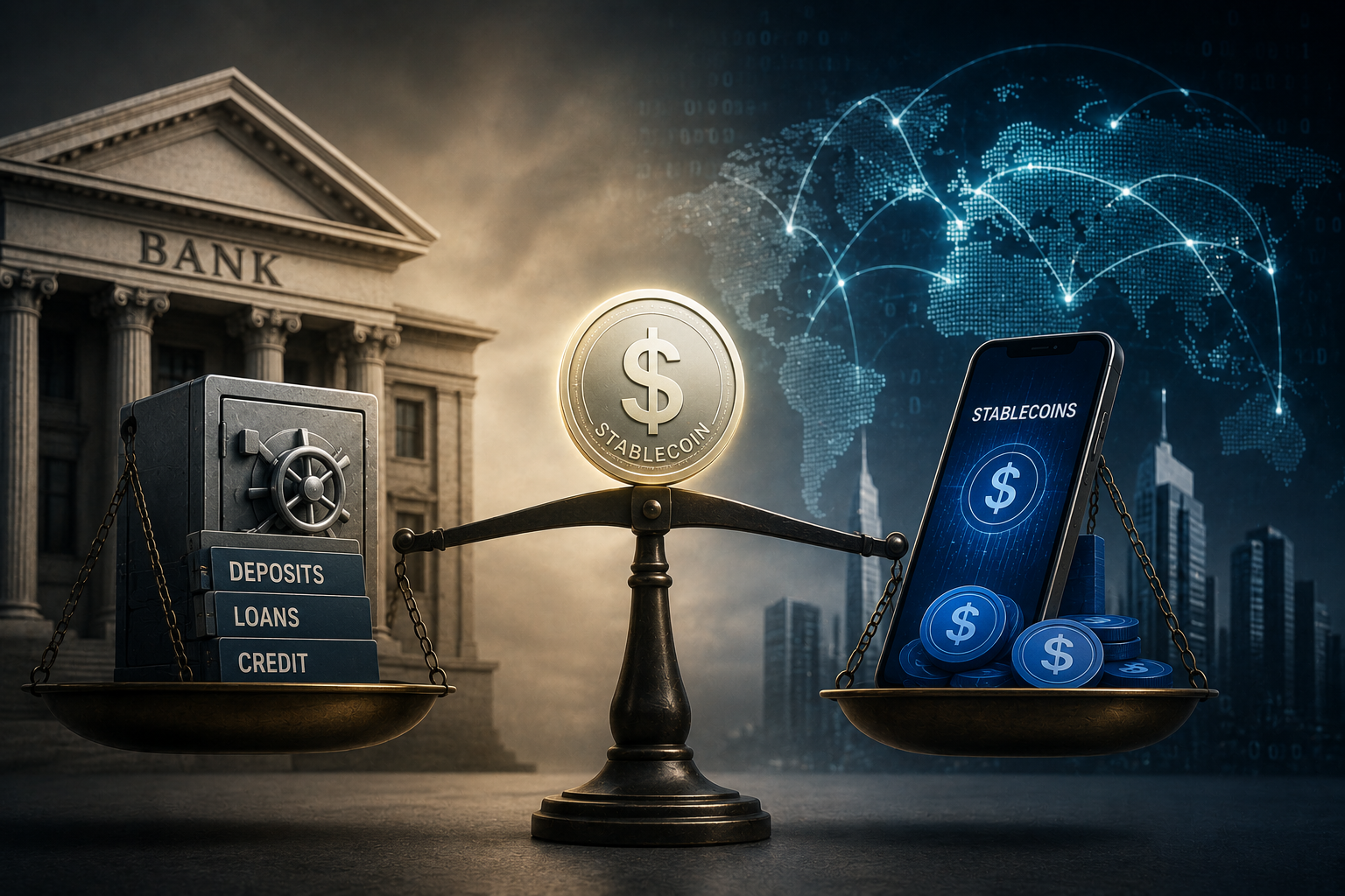 Are stablecoins an existential threat to banks or are these concerns overblown?