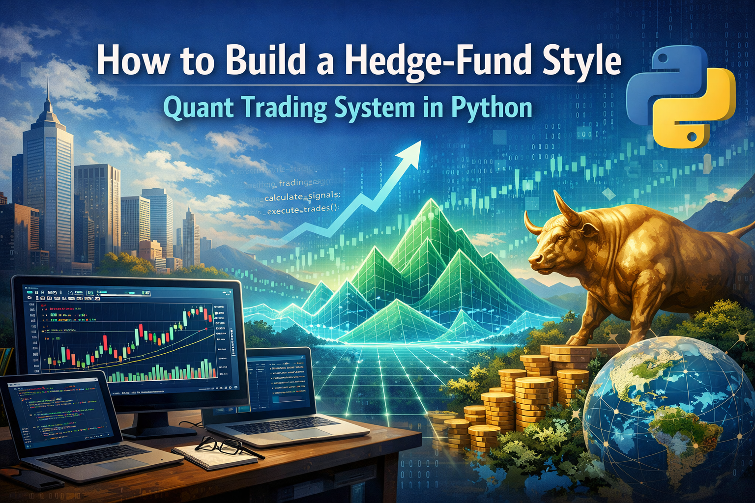 How to Build a Hedge-Fund Style Quant Trading System in Python