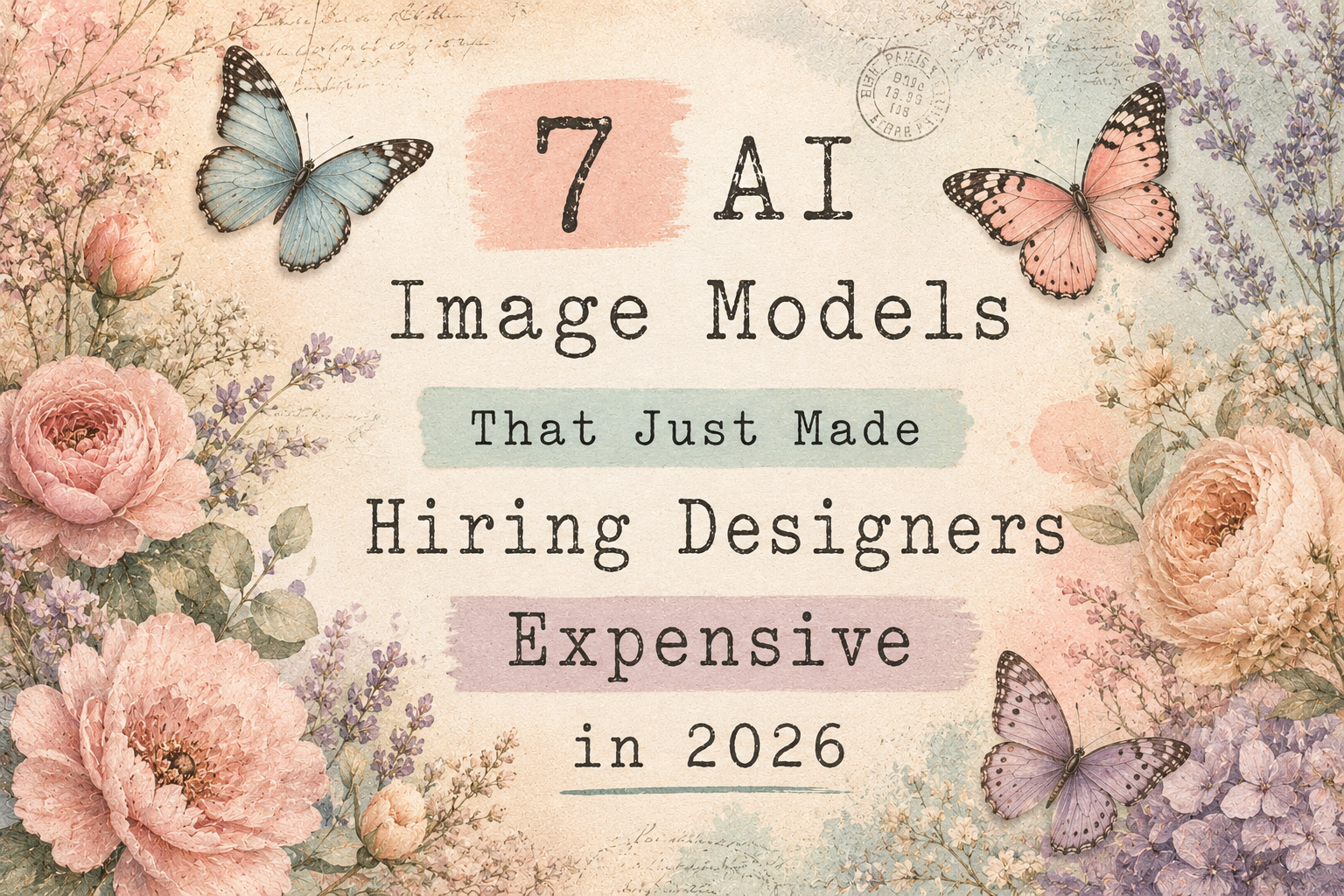 7 AI Image Models That Just Made Hiring Designers Expensive in 2026