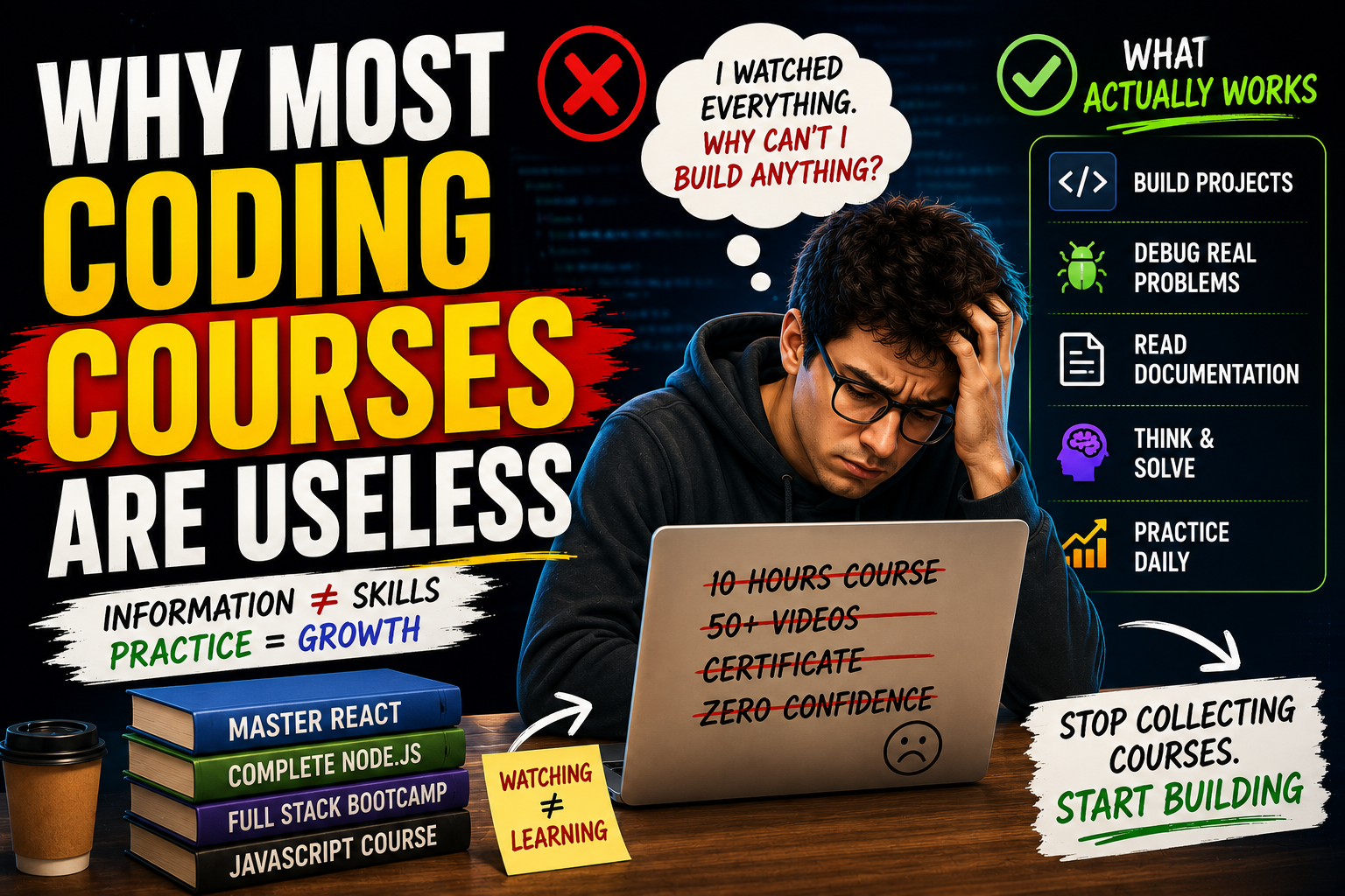 Why Most Coding Courses Are Useless