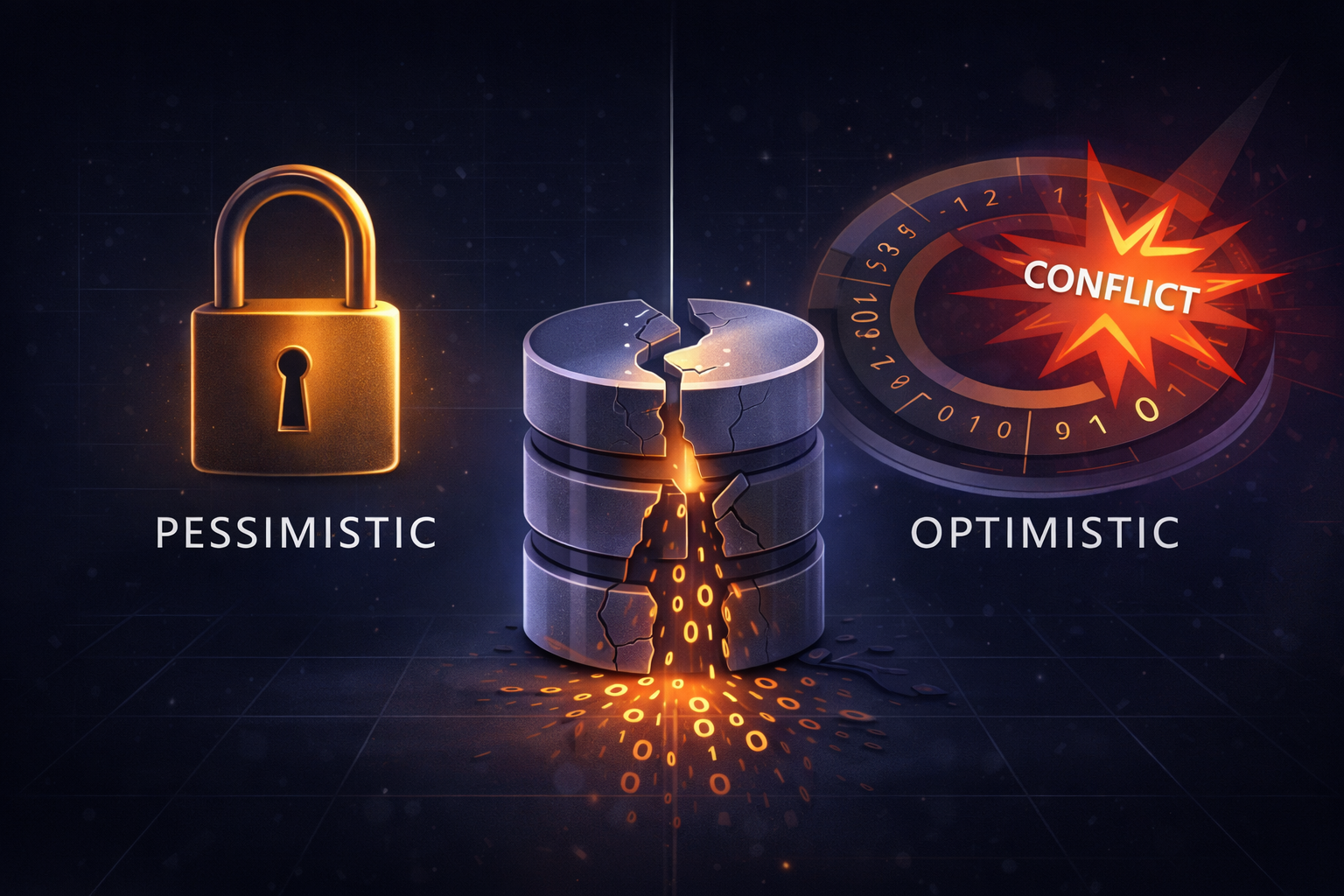Optimistic vs Pessimistic Locking: When Each One Silently Destroys Your System