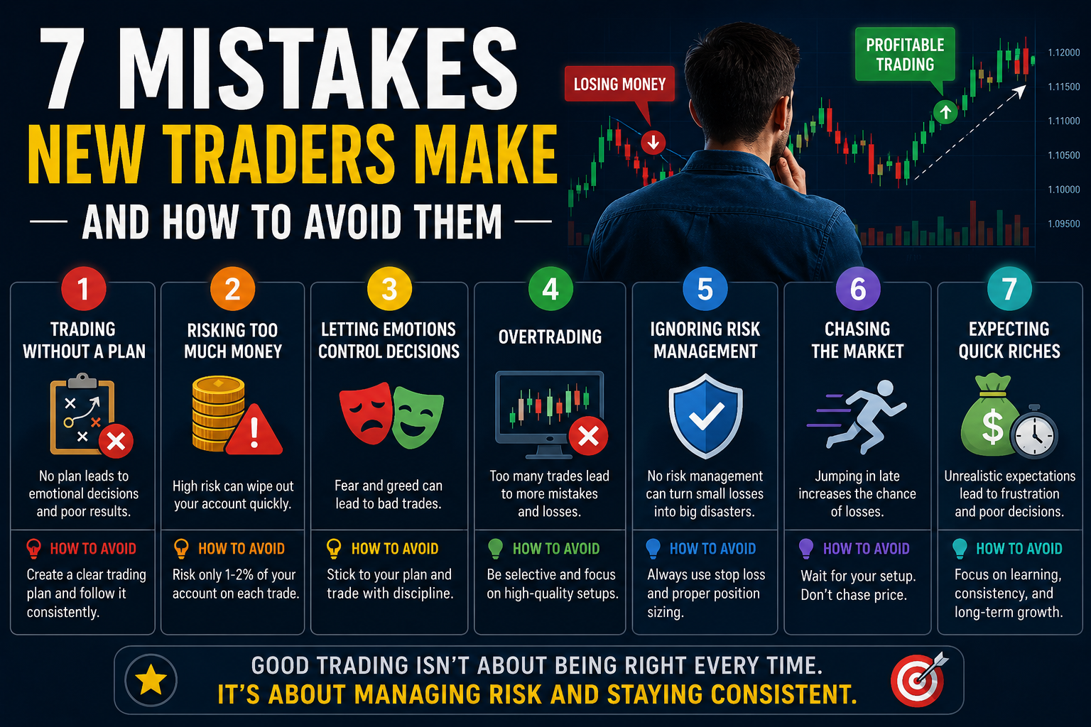 7 Mistakes New Traders Make and How to Avoid Them