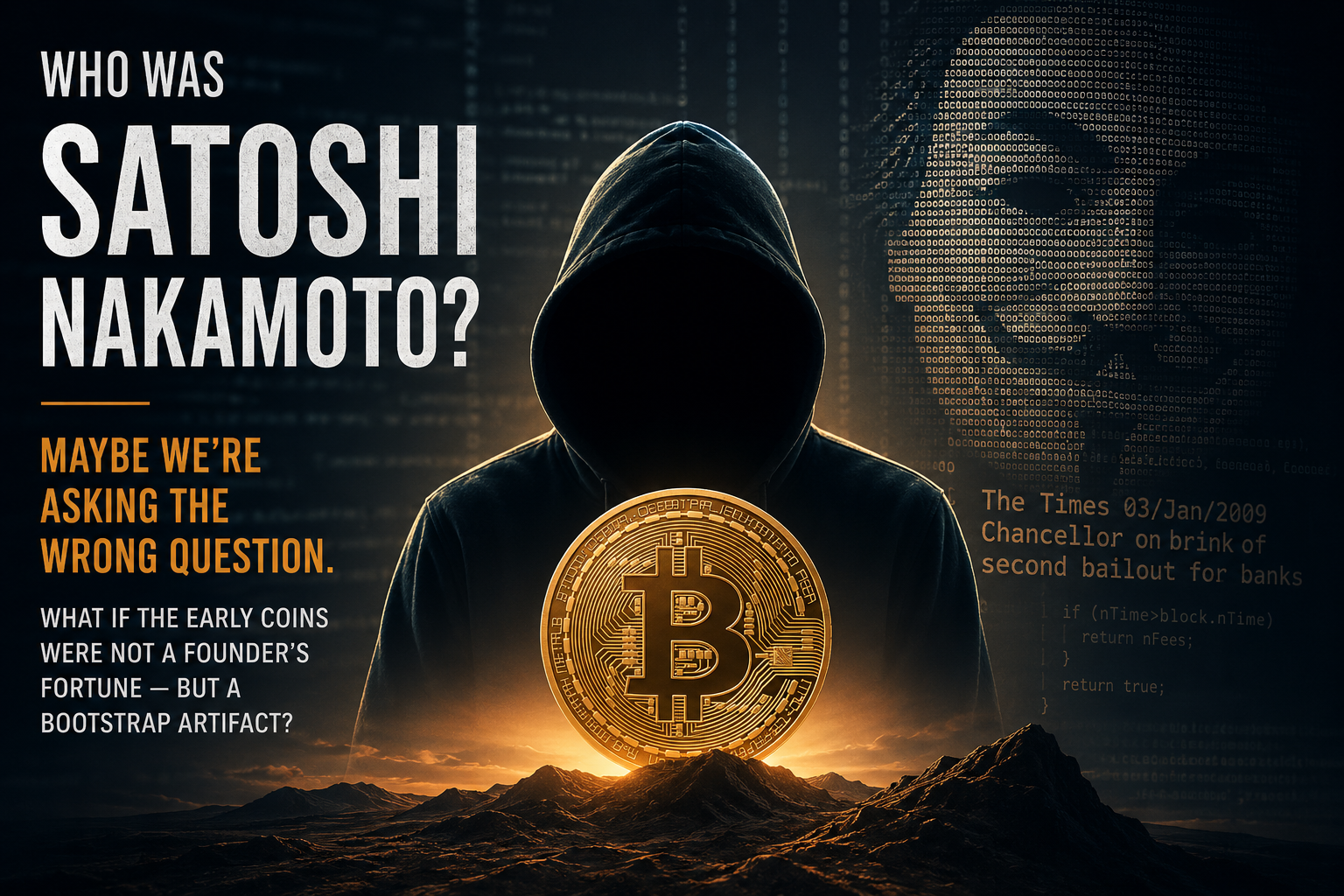 Who Was Satoshi Nakamoto? Maybe We’re Asking the Wrong Question