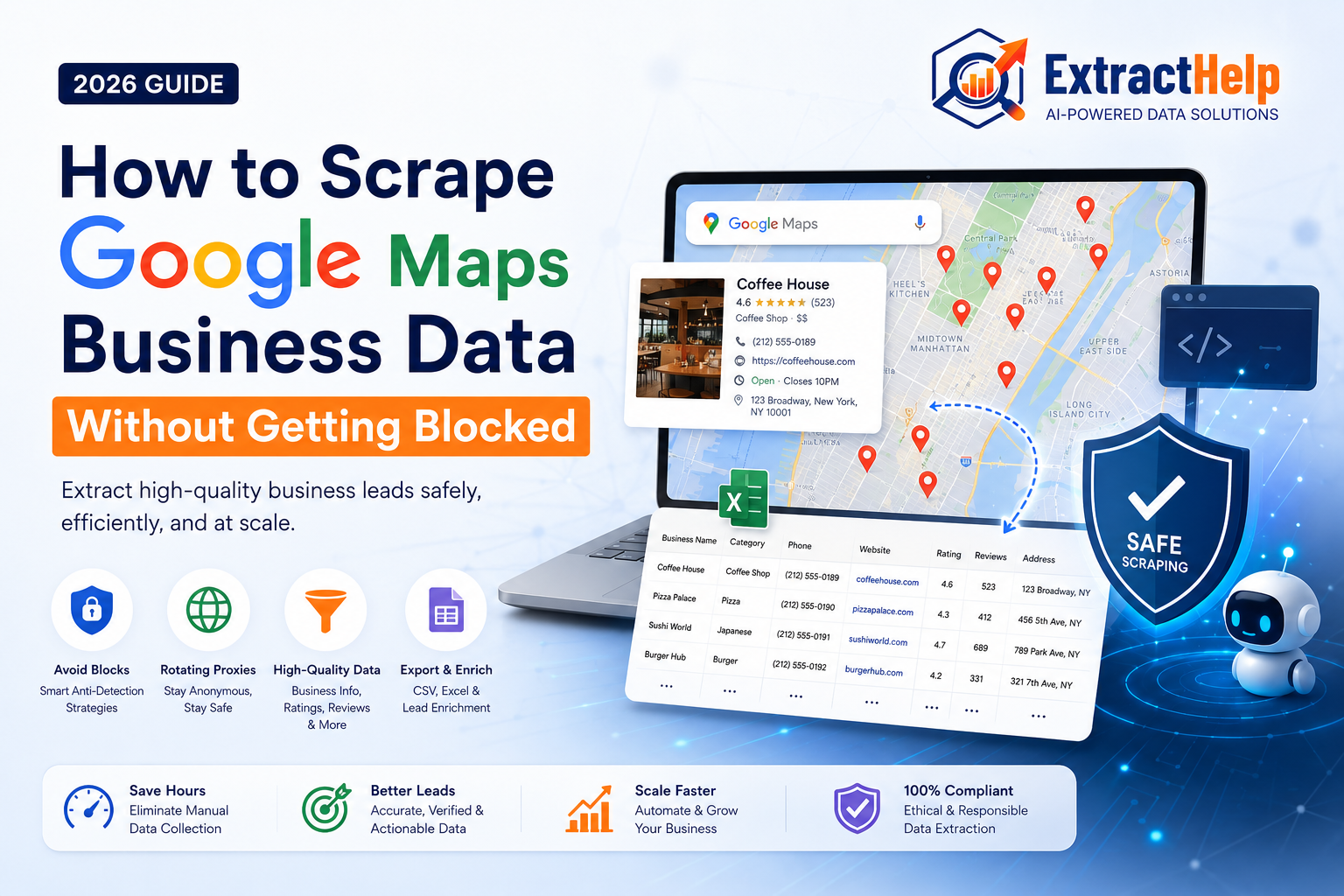 How to Scrape Google Maps Business Data Without Getting Blocked (2026 Guide)