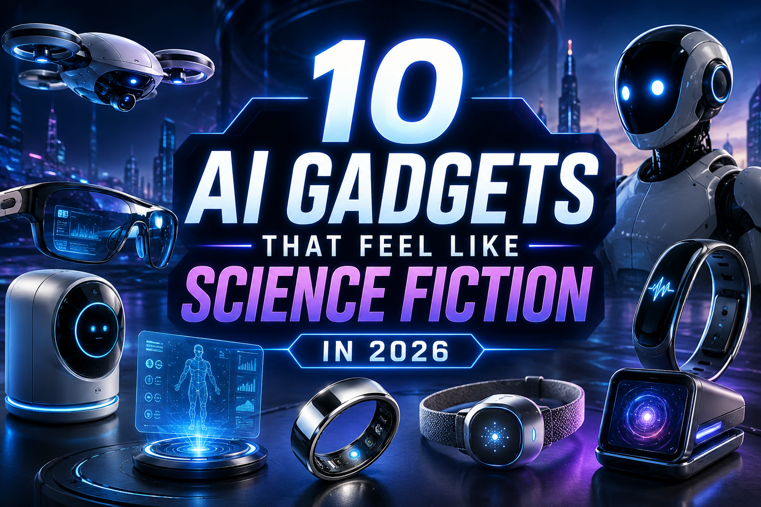 10 AI Gadgets That Feel Like Science Fiction in 2026