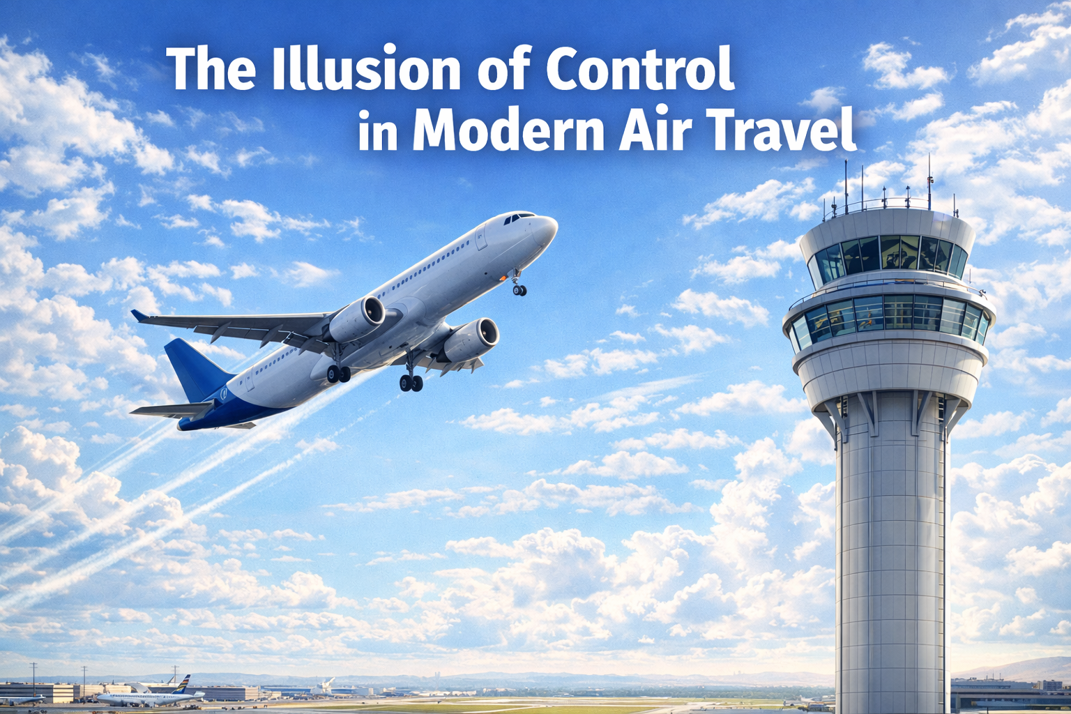 The Illusion of Control in Modern Air Travel