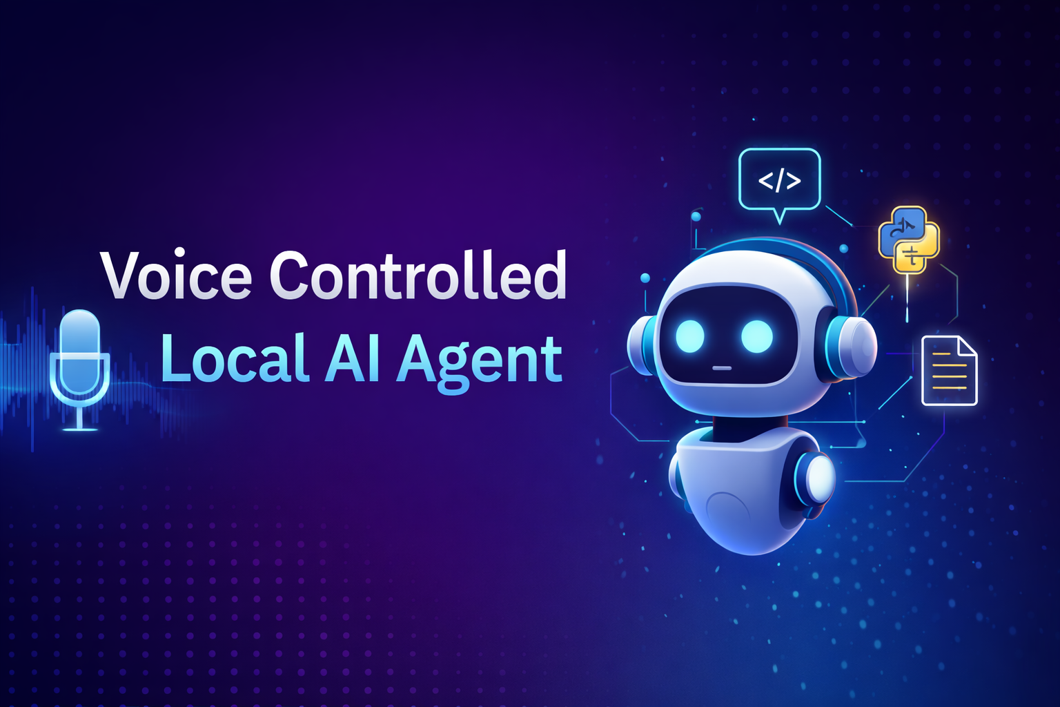 Building a Voice-Controlled Local AI Agent using Whisper, Ollama, and Streamlit