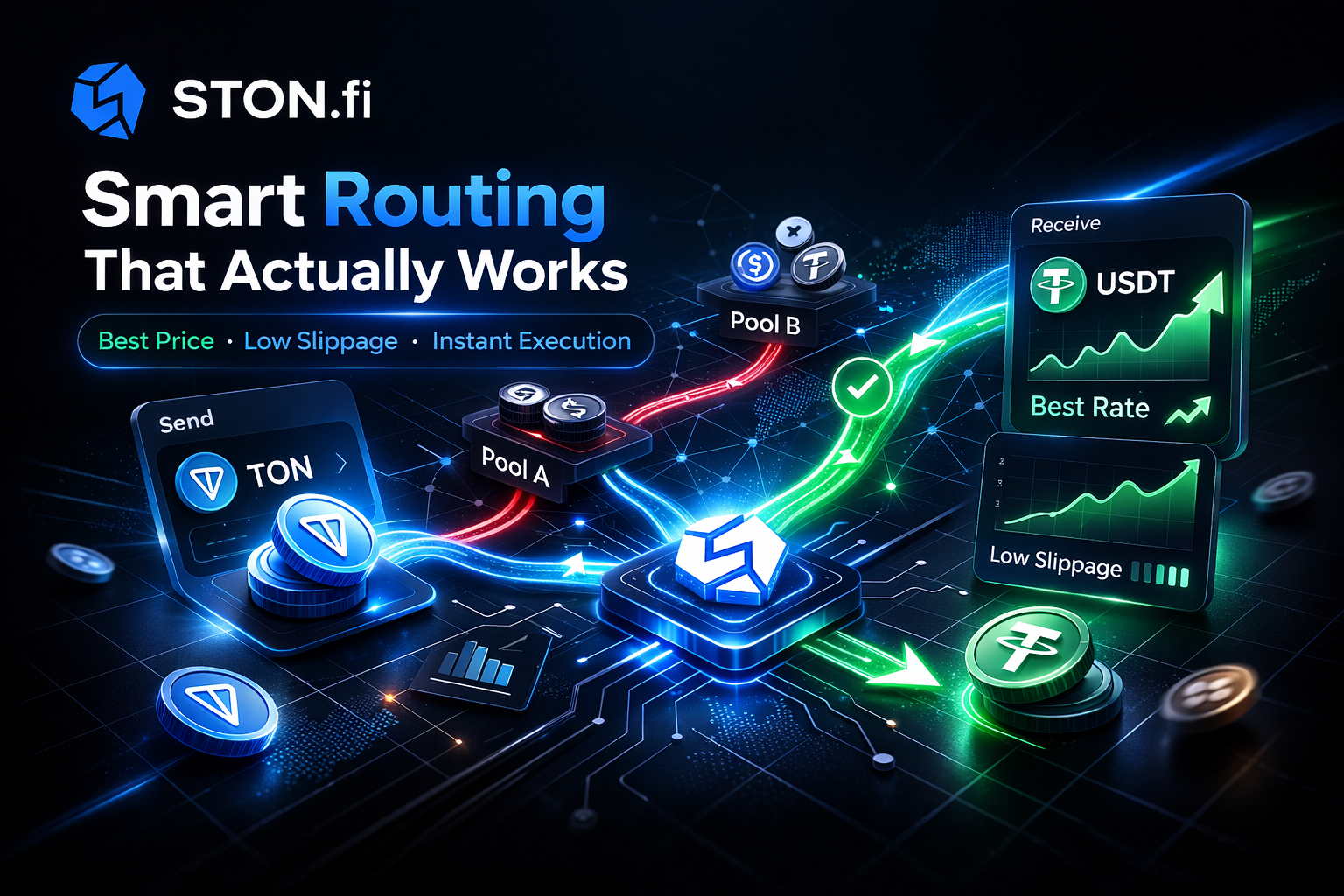 One Underrated Thing About STON.fi: Smart Routing That Actually Works