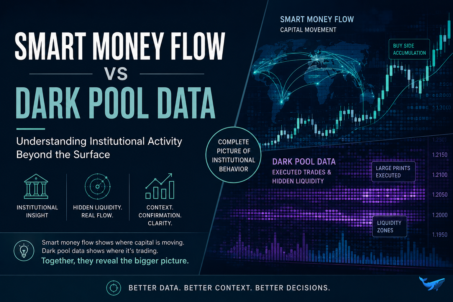Smart Money Flow vs Dark Pool Data