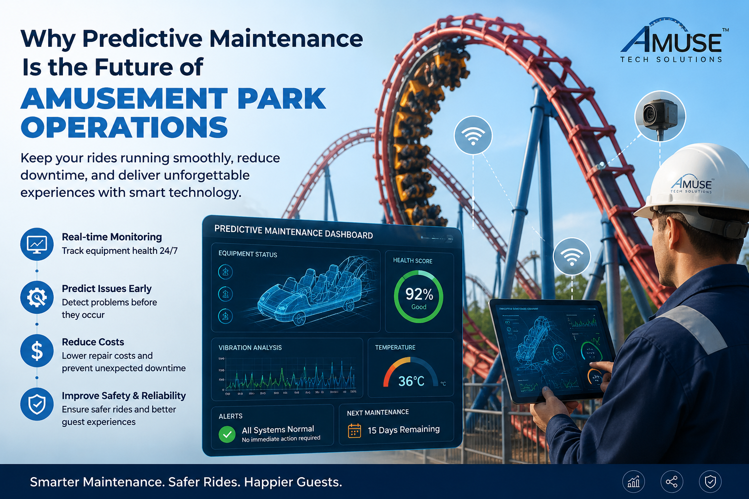 Why Predictive Maintenance Is the Future of Amusement Park Operations