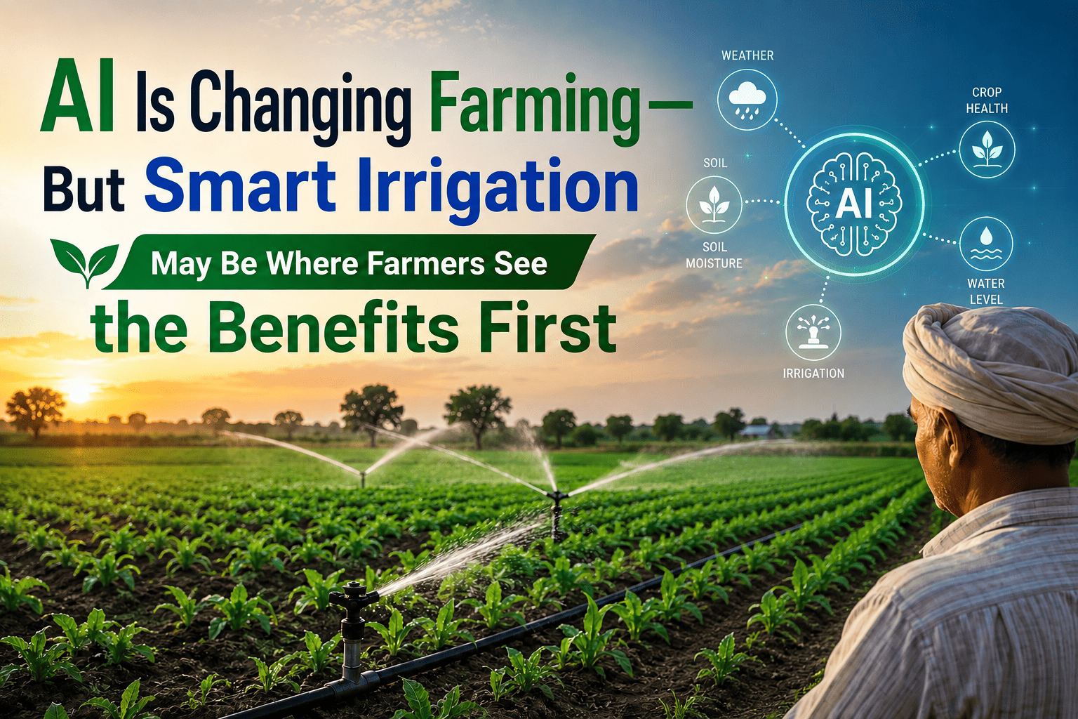 AI Is Changing Farming — But Smart Irrigation May Be Where Farmers See the Benefits First