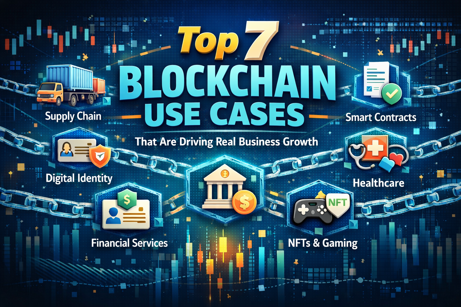 Top 7 Blockchain Use Cases That Are Driving Real Business Growth