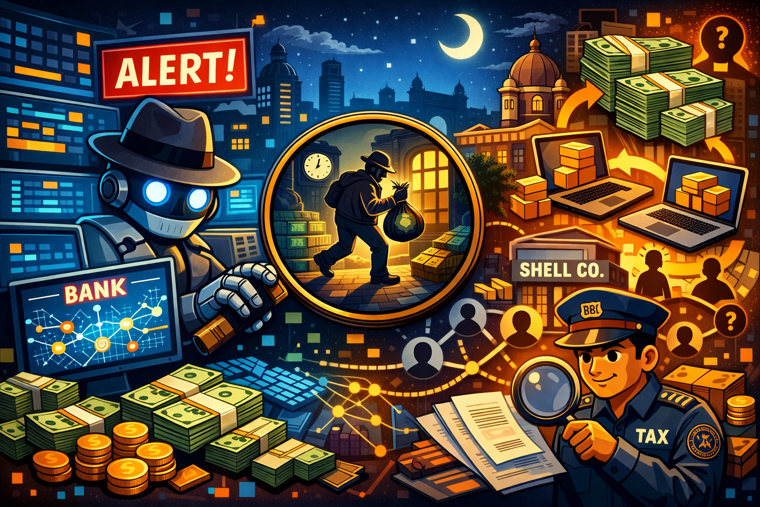 Your Bank’s AI Caught a Money Launderer at 3 AM — Here’s How It Actually Works
