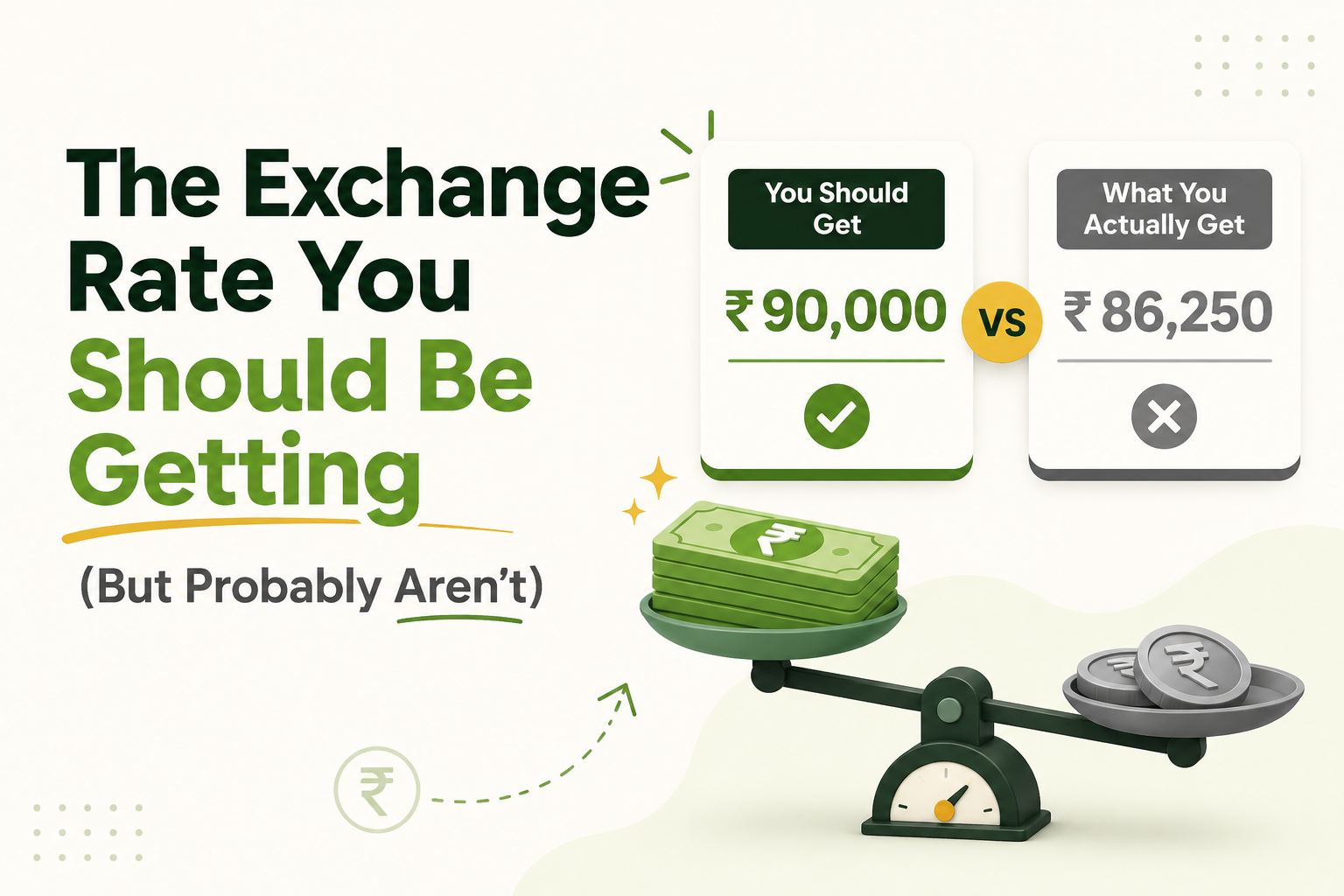 The Exchange Rate You Should Be Getting (But Probably Aren’t)