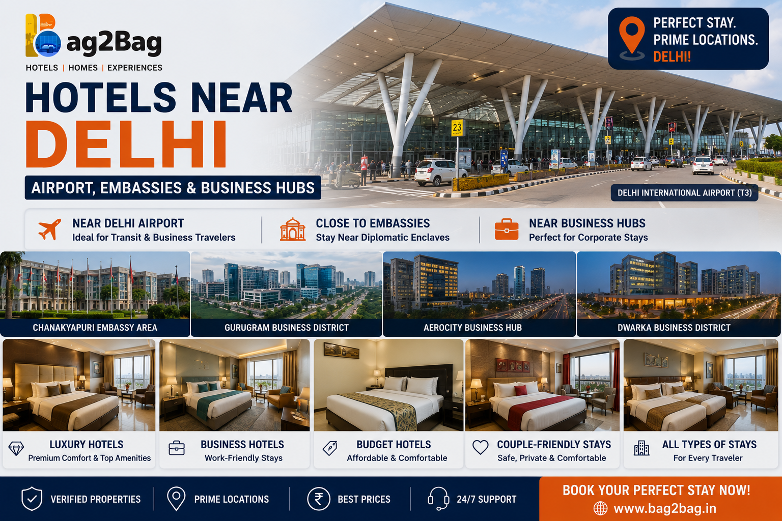 Hotels Near Delhi Airport Embassies & Business Hubs