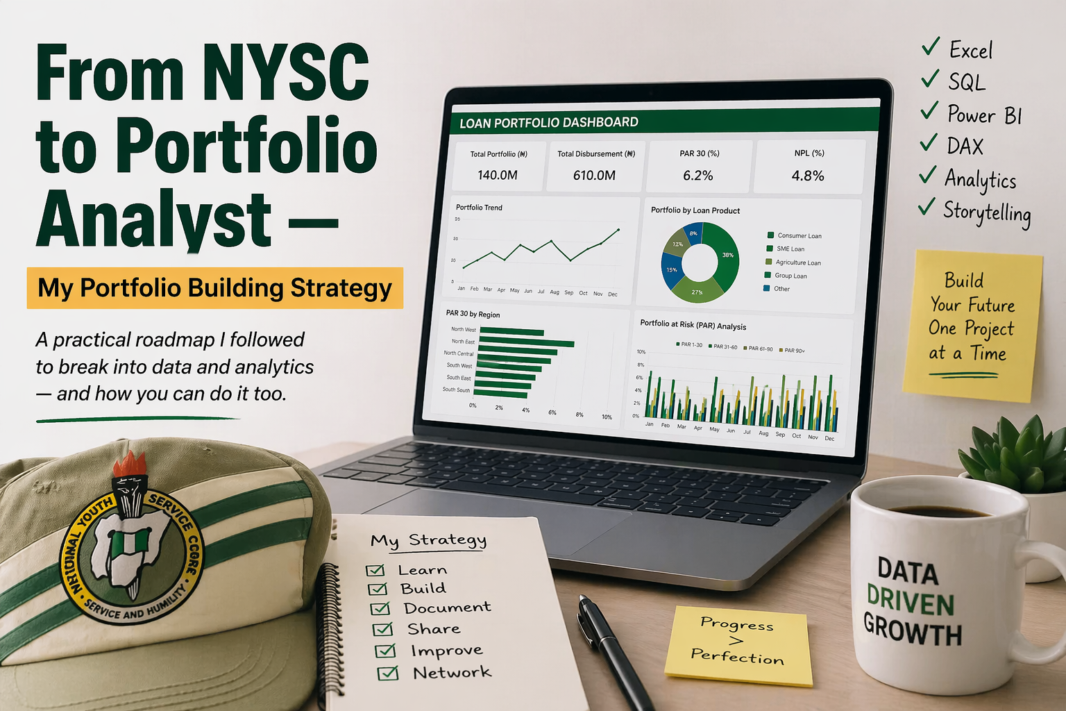From NYSC to Portfolio Analyst — My Portfolio Building Strategy
