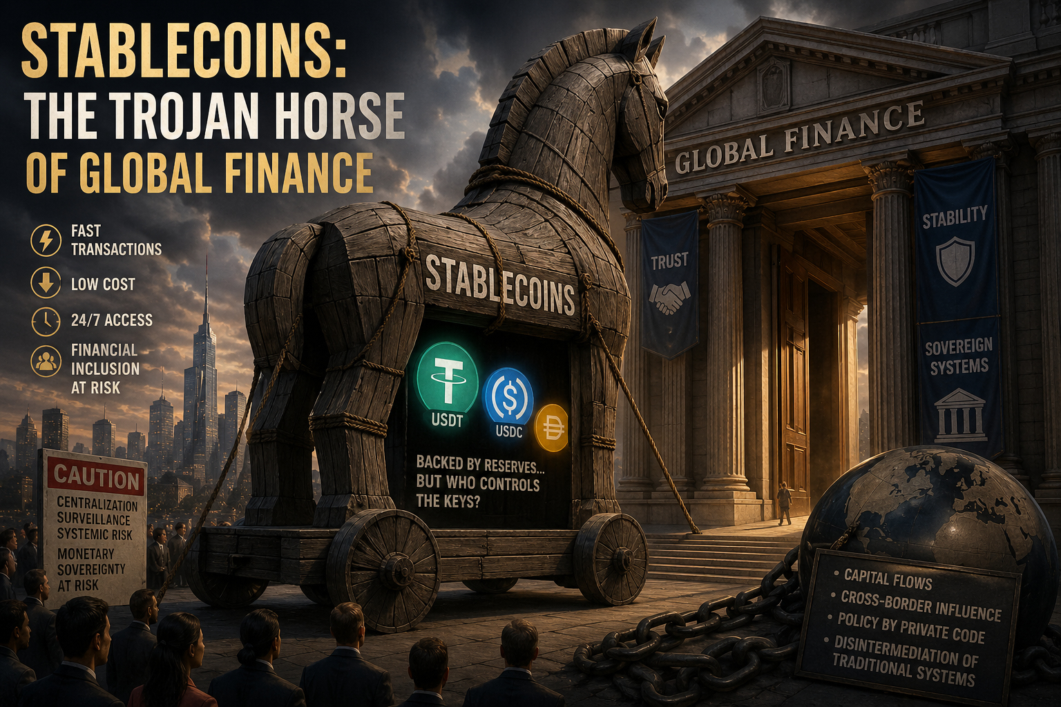 Stablecoins: The Trojan Horse of Global Finance