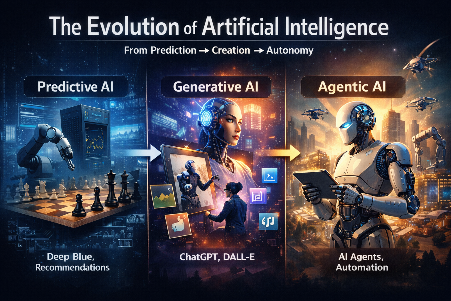 The Complete Evolution of Artificial Intelligence: From Rule-Based Systems to Agentic AI