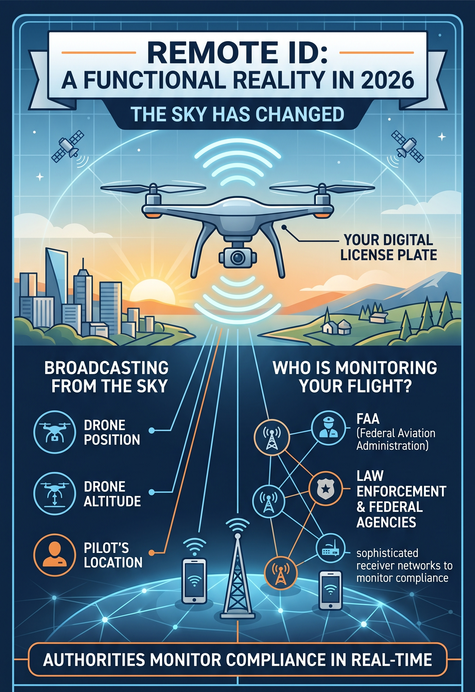 Remote Sensing on Medium - Remote ID Is Here: What Every Drone Pilot Needs to Know in 2026