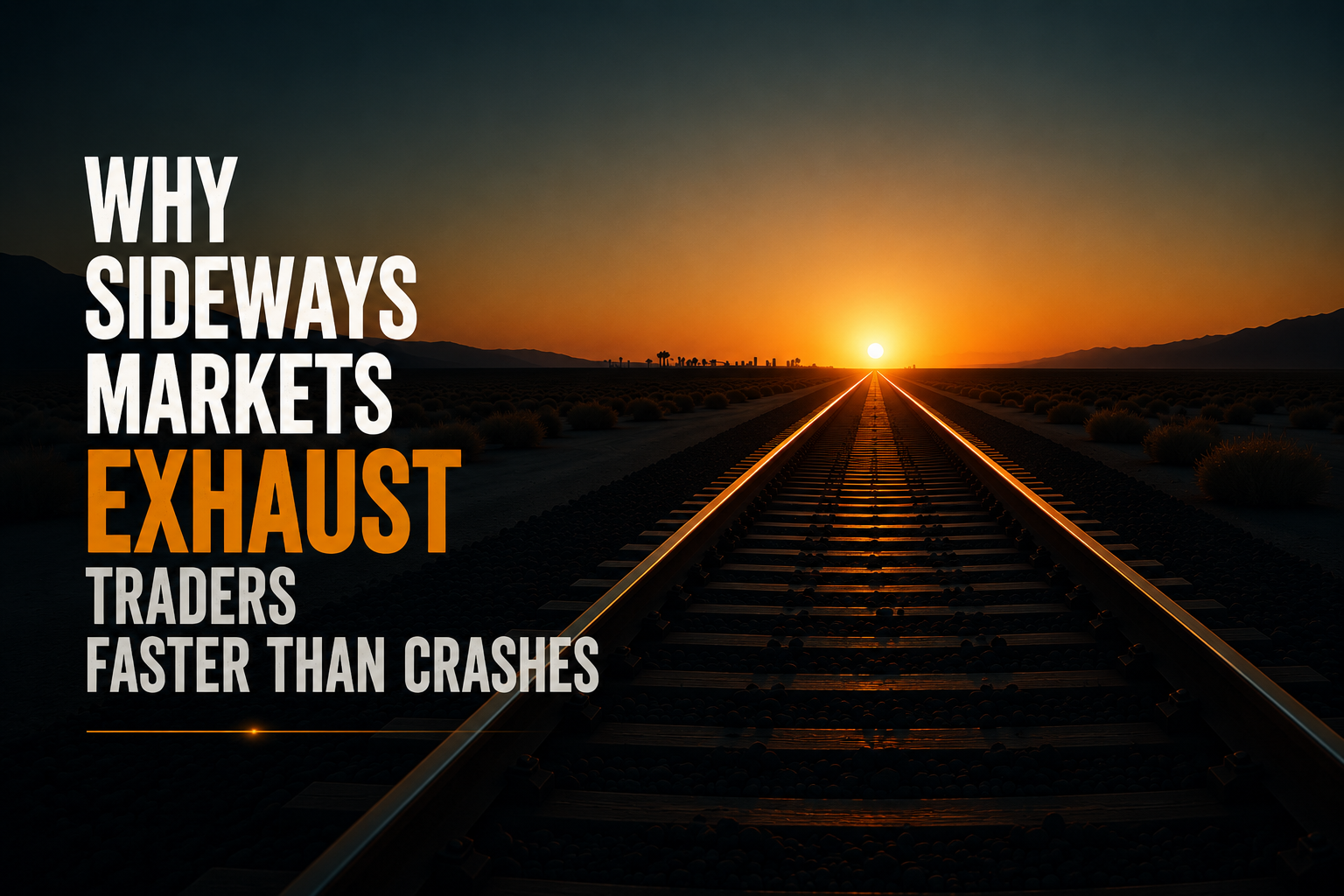 Why Sideways Markets Exhaust Traders Faster Than Crashes