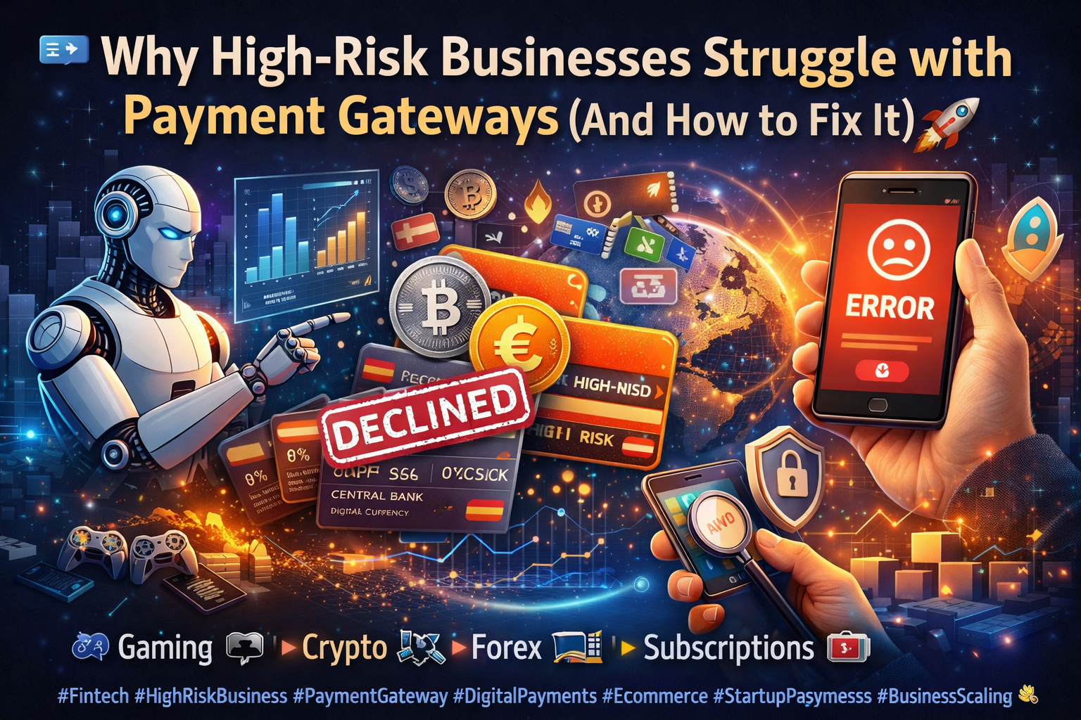 Why High-Risk Businesses Struggle with Payment Gateways (And How to Fix It) 