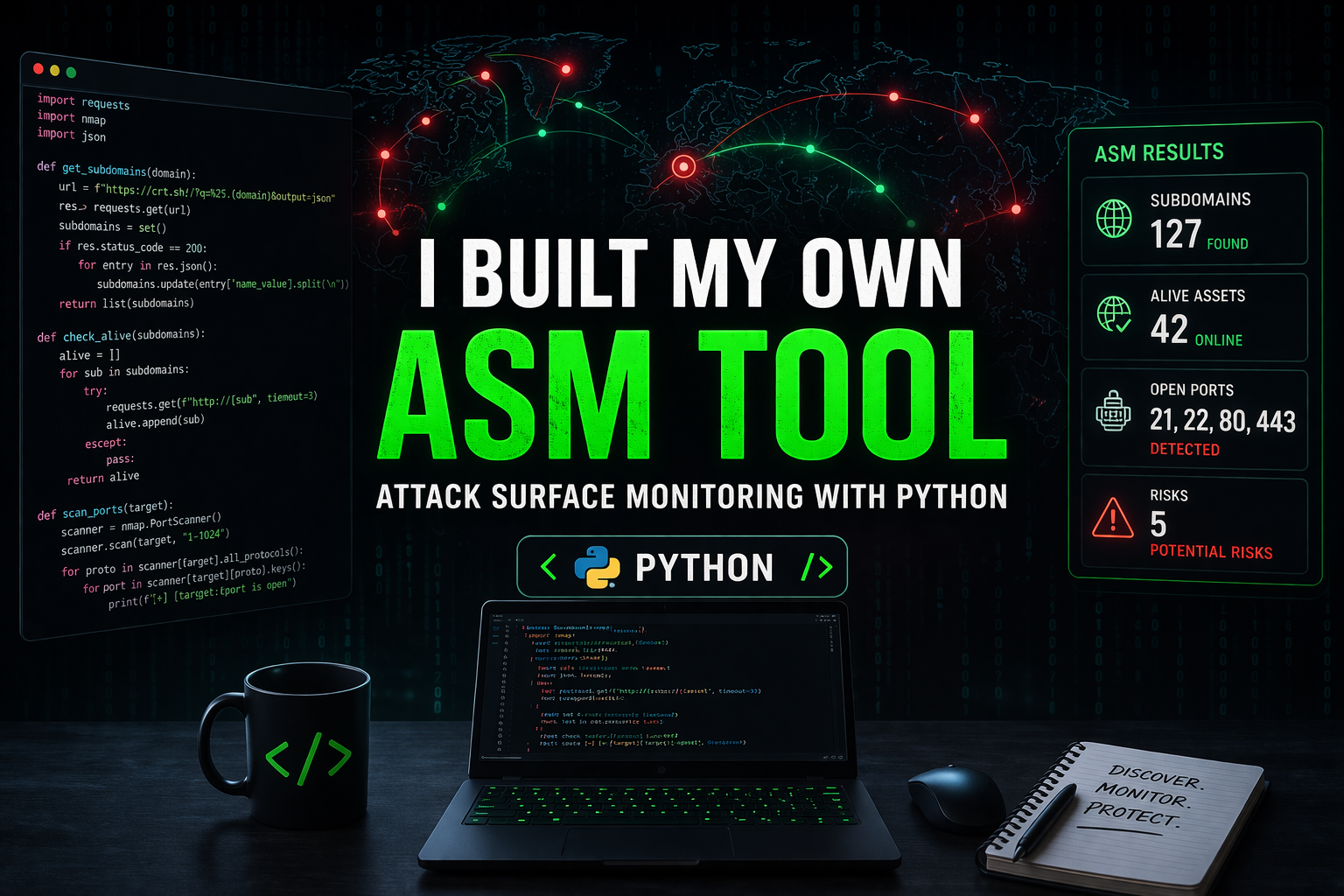 Building Your Own Attack Surface Monitoring Script (Python)