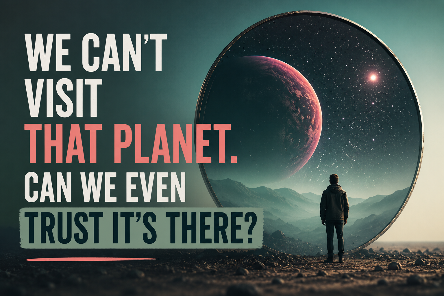 We Can’t Visit That Planet. Can We Even Trust It’s There- We Can’t Visit That Planet. Can We Even Trust It’s There-