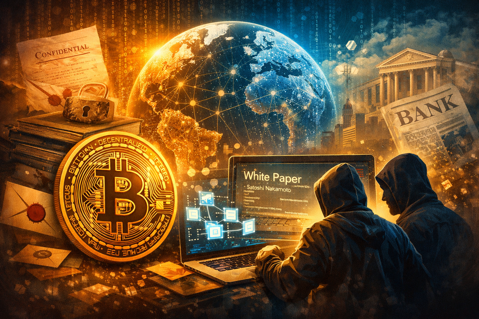 La naissance des cryptomonnaies : quand le chiffrement redéfinit la finance