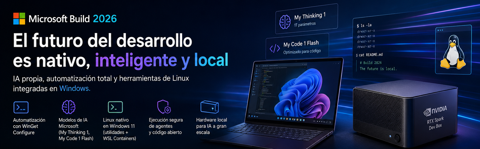 Microsoft Build: La nueva era del desarrollo en Windows impulsada por IA, automatización y entornos…