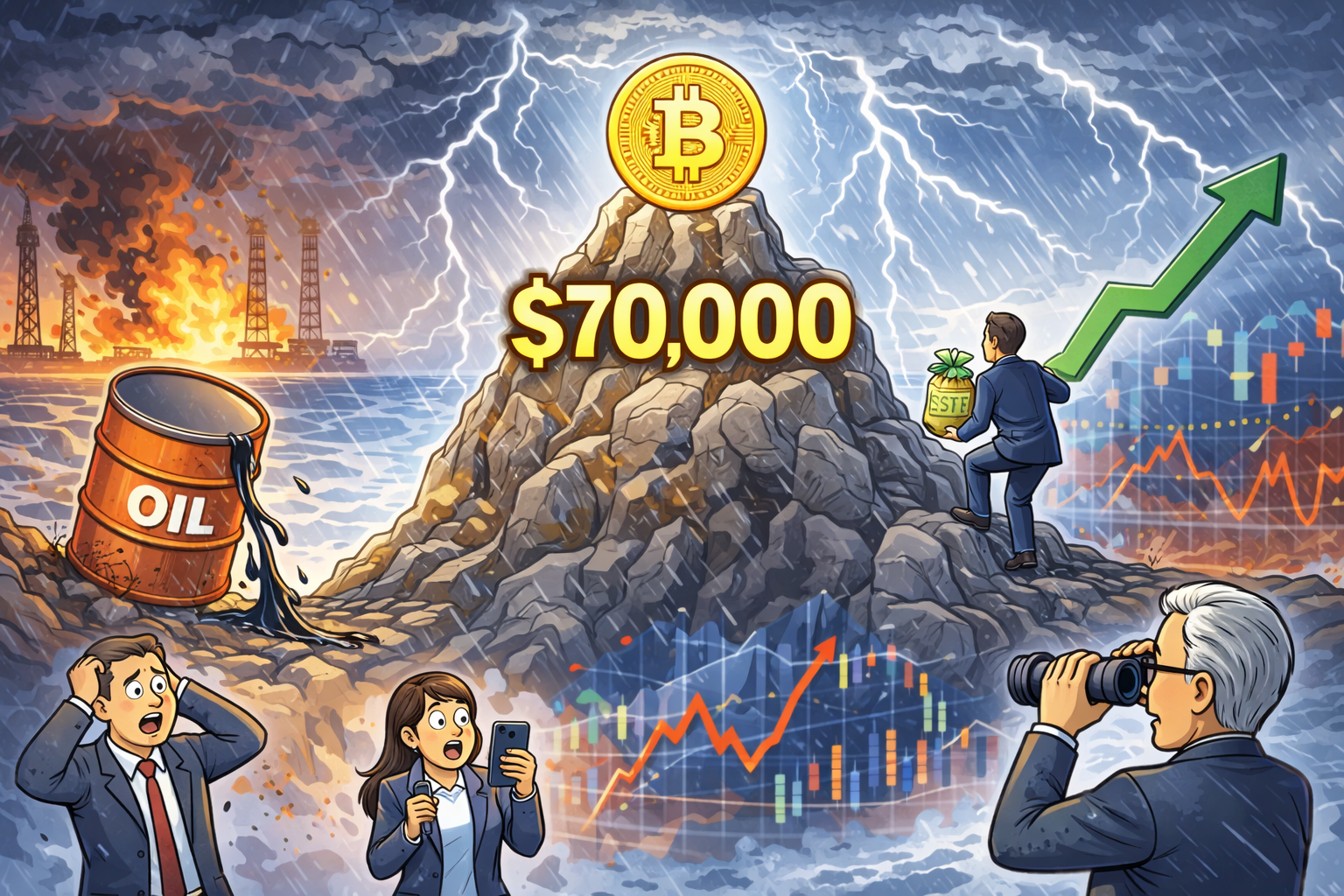 Bitcoin at $70K feels different this time. Here’s why
