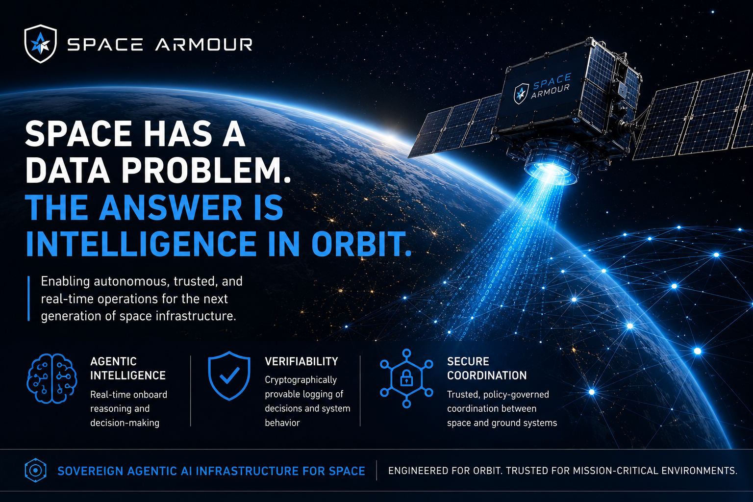 Space Has a Data Problem. The Answer Is Intelligence in Orbit